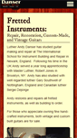Mobile Screenshot of danserguitarworks.com